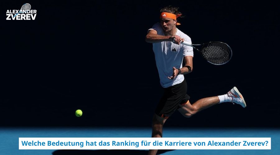 Welche Bedeutung hat das Ranking für die Karriere von Alexander Zverev?